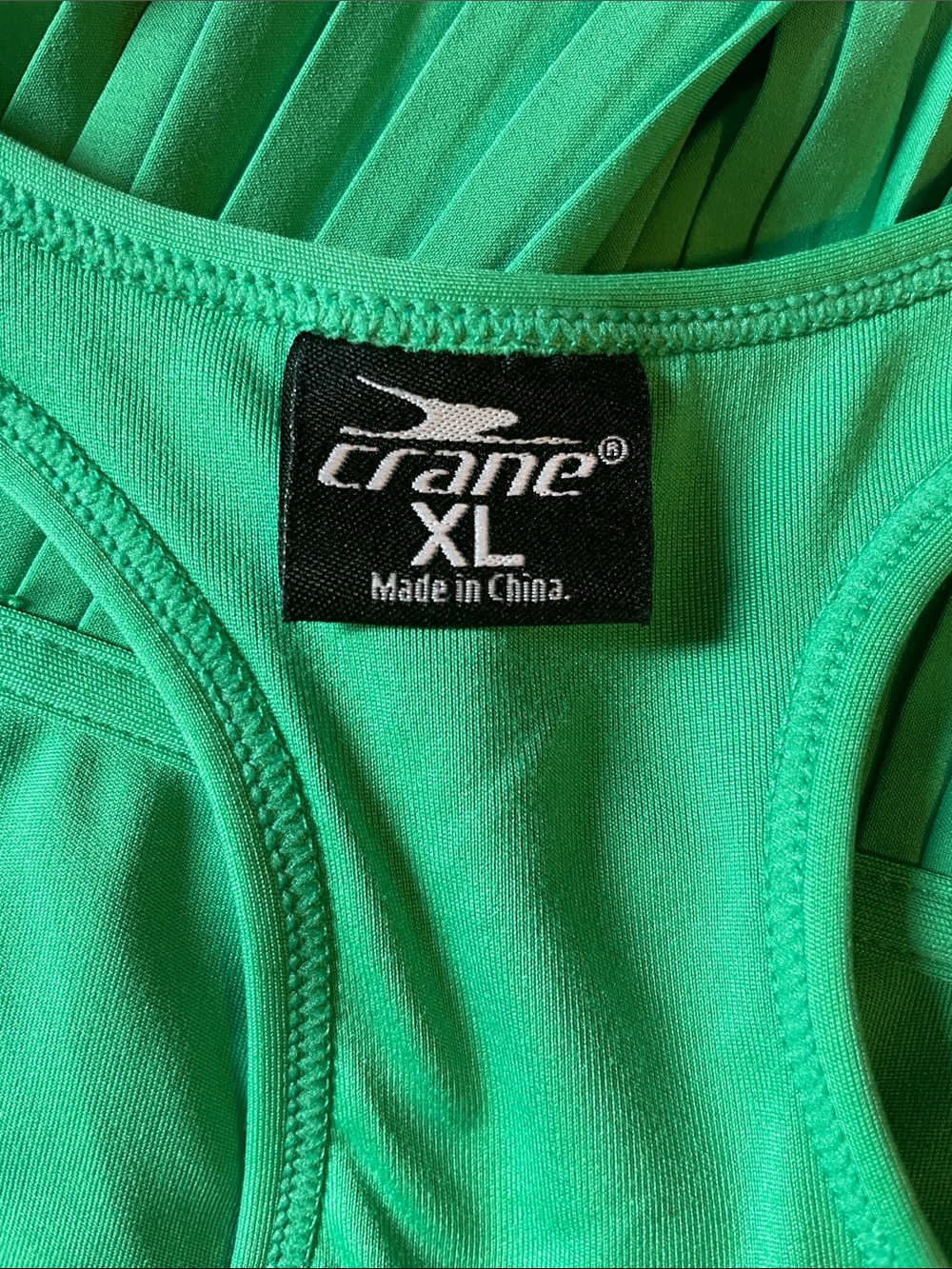 Crane Kelly Green Pleated Waist Tank Dress Size XL - Picture 2 of 9